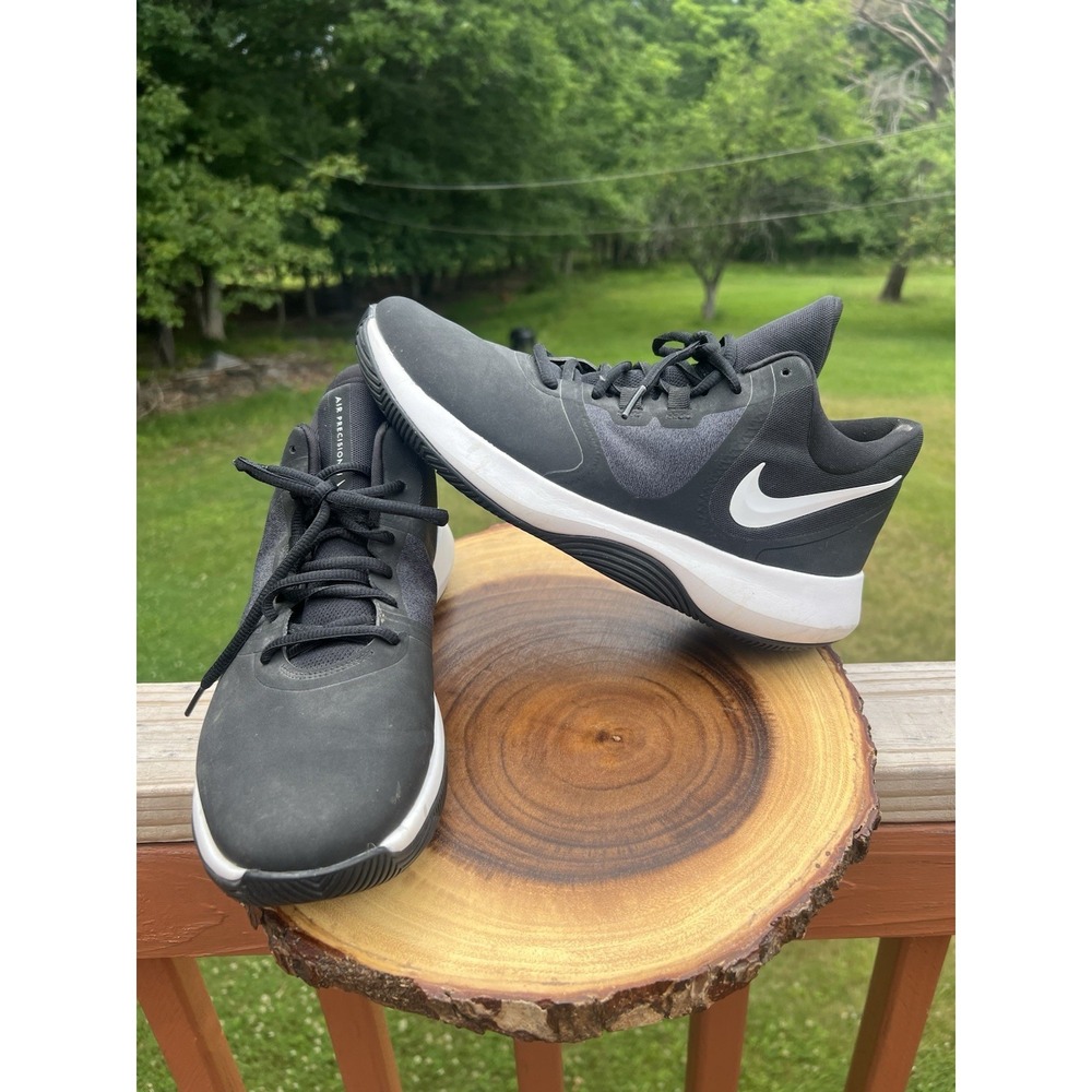 Nike Air Precision II Running Shoes Black Size 9 AQ3521-001